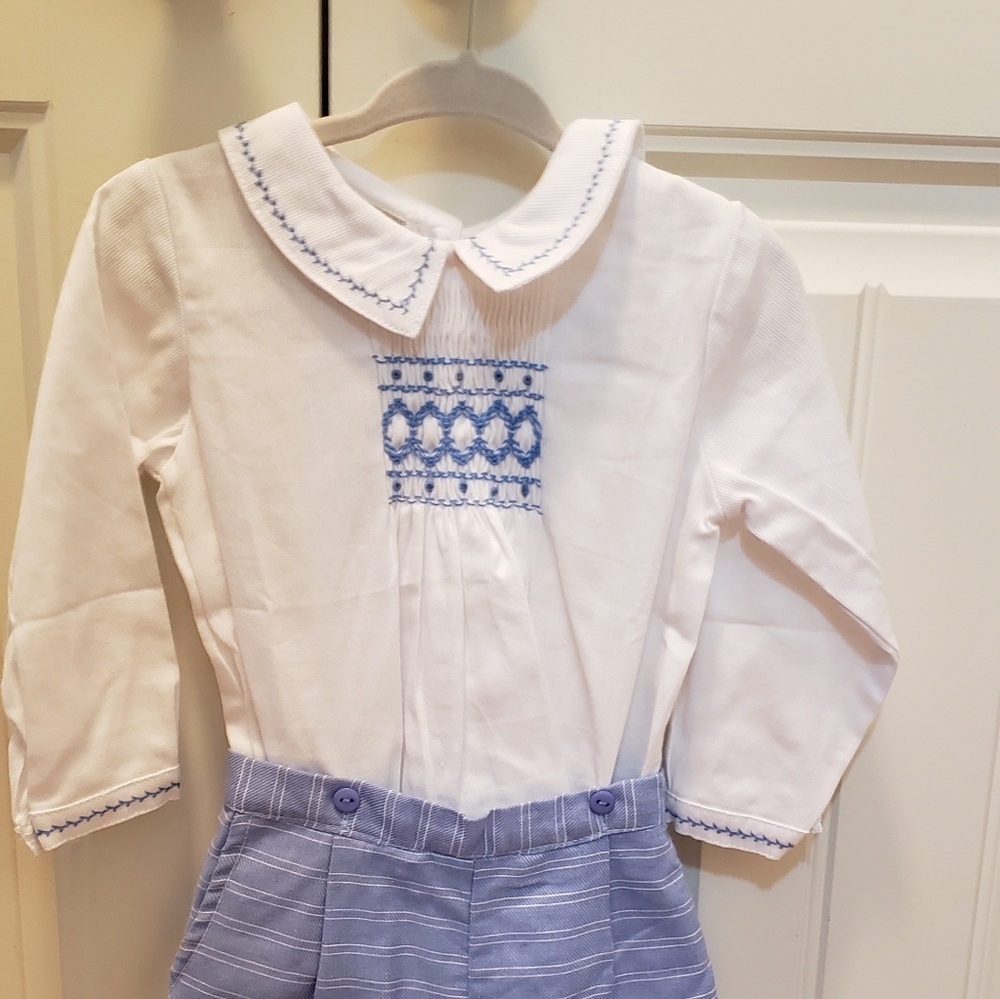 2pc. Smocked Romper